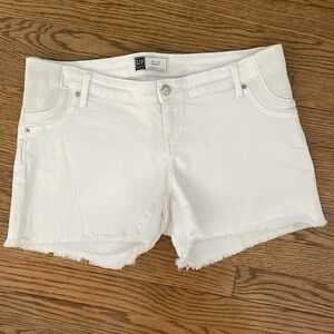 Gap Maternity White Shorts